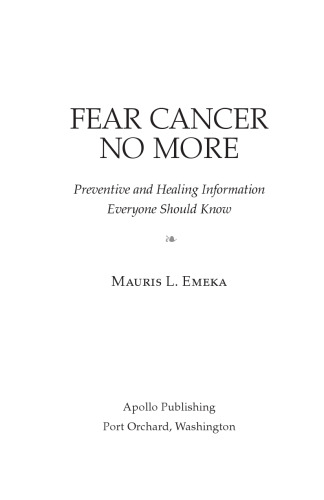Fear Cancer No More, 2nd edition