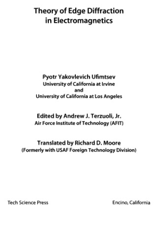 Theory of edge diffraction in electromagnetics