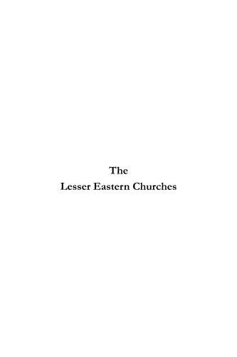 The Lesser Eastern Churches