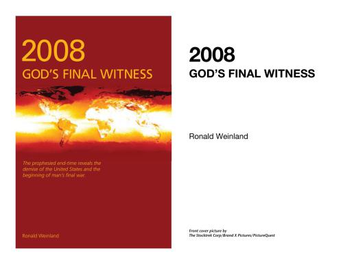 2008-God's Final Witness