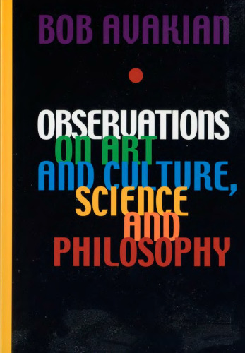 Observations on Art and Culture, Science and Philosophy