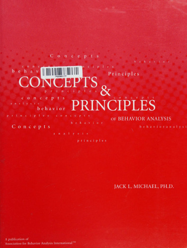 Concepts and Principles of Behavior Analysis