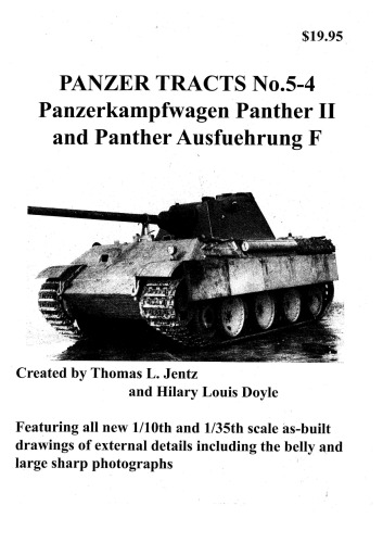 Panzerkampwagen Panther II and Panther Ausf.F