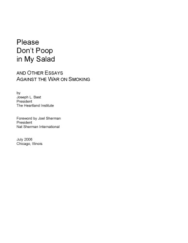 Please Don't Poop in My Salad