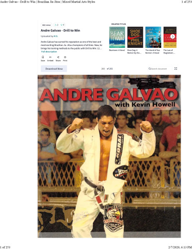 Drill To Win: 12 Months to Better Brazilian Jiu-Jitsu
