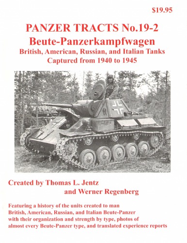 Panzer Tracts 19-02 Beute-Panzerkampfwagen