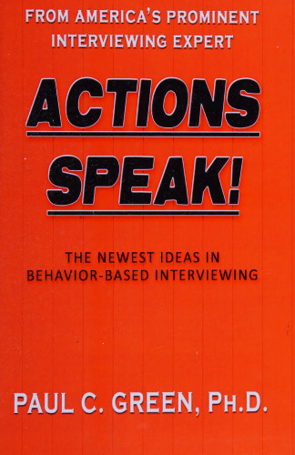 Actions Speak!
