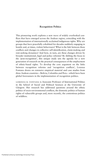 Recognition Politics: Indigenous Rights and Ethnic Conflict in the Andes