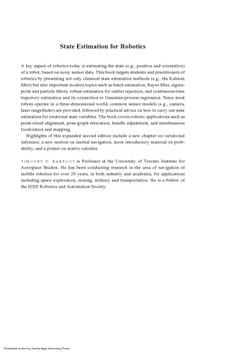 State Estimation for Robotics: Second Edition