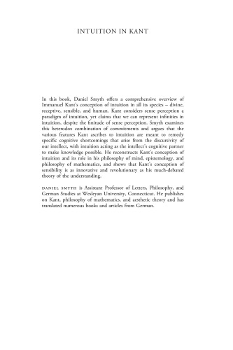 Intuition in Kant: The Boundlessness of Sense