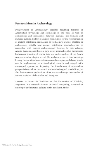 Perspectivism in Archaeology: Insights into Indigenous Theories of Reality