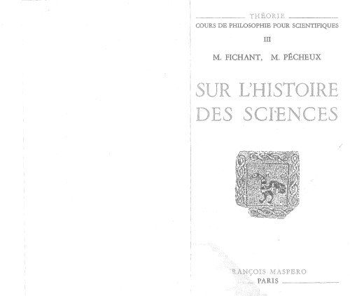 Sur l’histoire des sciences
