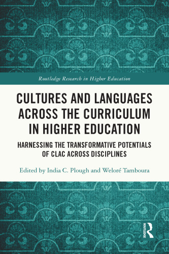 Cultures and Languages Across the Curriculum in Higher Education (Routledge Research in Higher Education)