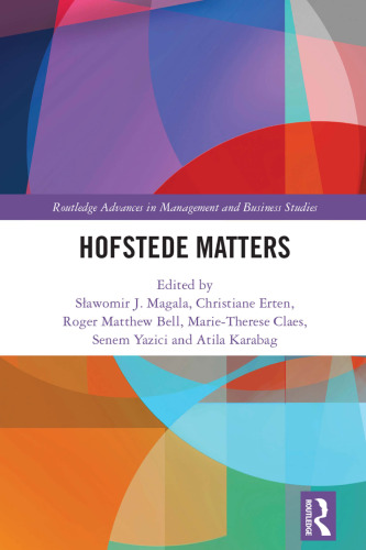Hofstede Matters (Routledge Advances in Management and Business Studies)
