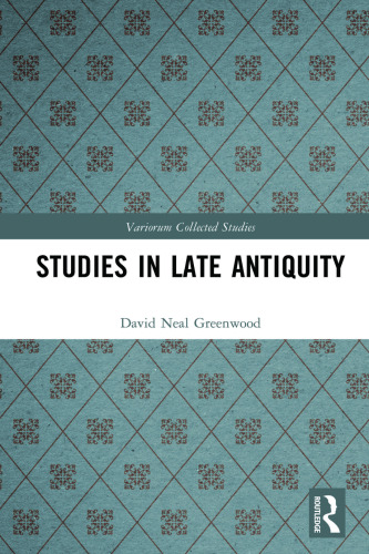 Studies in Late Antiquity (Variorum Collected Studies)