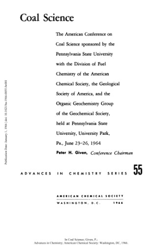 Coal Science