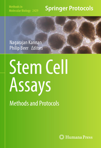 Stem Cell Assays: Methods and Protocols (Methods in Molecular Biology, 2429)