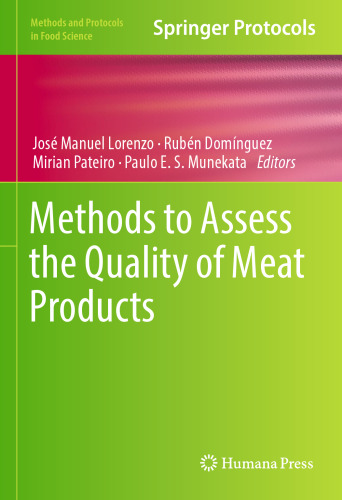 Methods to Assess the Quality of Meat Products