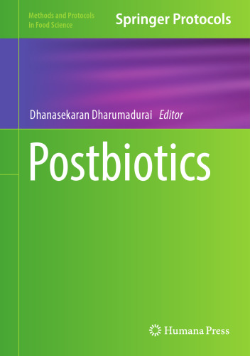 Postbiotics (Methods and Protocols in Food Science)