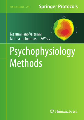Psychophysiology Methods (Neuromethods, 206)