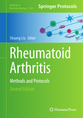 Rheumatoid Arthritis: Methods and Protocols