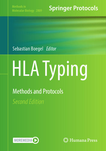 HLA Typing: Methods and Protocols (Methods in Molecular Biology, 2809)