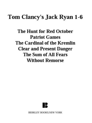 Tom Clancy's Jack Ryan, Books 1-6