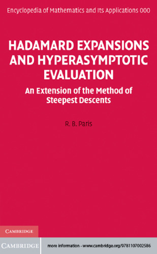 Hadamard expansions and hyperasymptotic evaluation : an extensions of the method of steepest descents