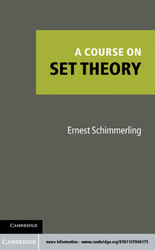 A Course on Set Theory