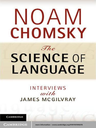 The Science of Language: Interviews with James McGilvray