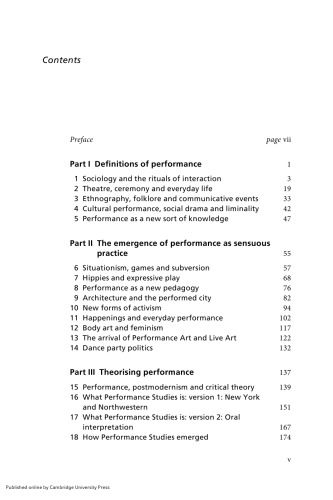 The Cambridge Introduction to Performance Theory