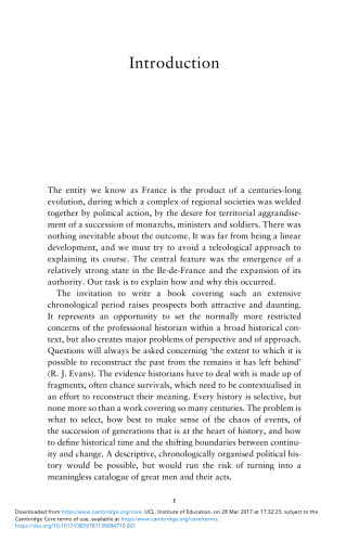 A Concise History of France