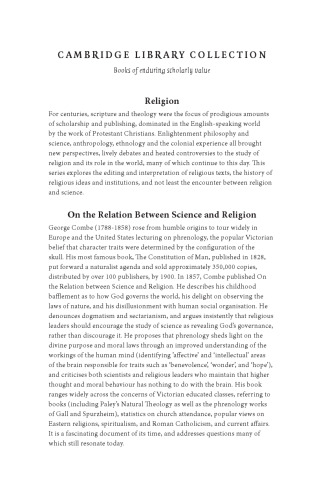 On the Relation Between Science and Religion