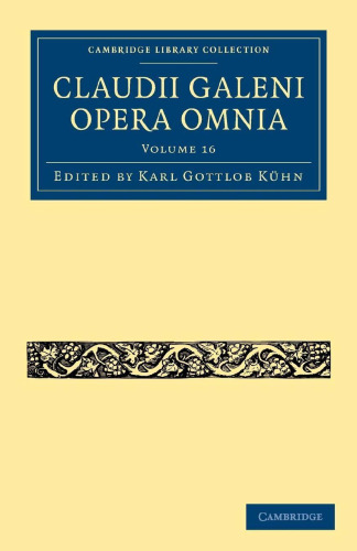 Claudii Galeni Opera Omnia