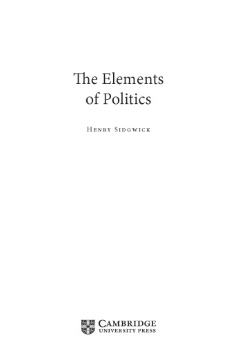 The Elements of Politics