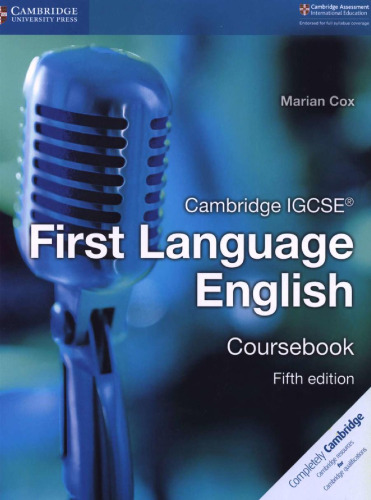 Cambridge IGCSE® First Language English Coursebook (Cambridge International IGCSE)