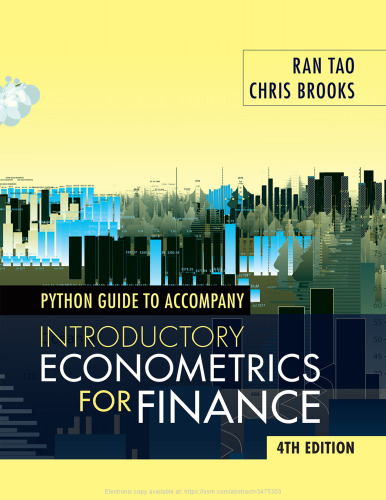 Python Guide to Accompany Introductory Econometrics for Finance