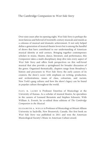 The Cambridge Companion to West Side Story