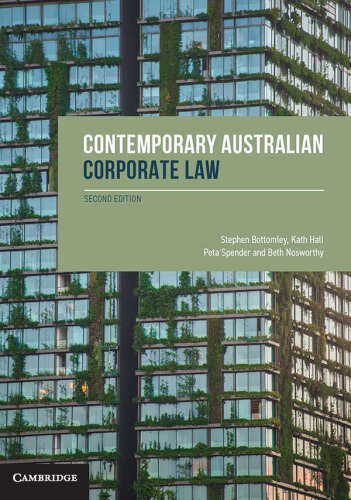 Contemporary Australian Corporate Law
