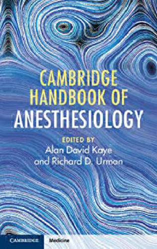 Cambridge Handbook of Anesthesiology