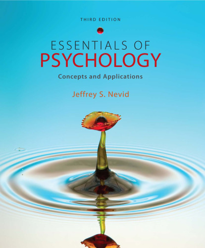 Essentials of Psychology: Concepts and Applications
