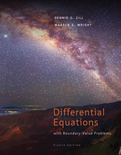Differential Equations with Boundary-Value Problems, 8th Edition