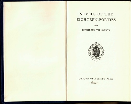 Novels of the 1840s