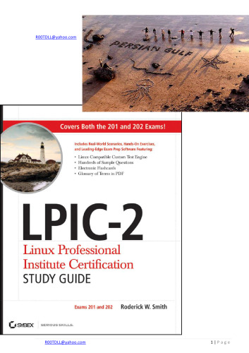 LPIC-2 Linux Professional Institute Certification Study Guide: Exams 201 and 202