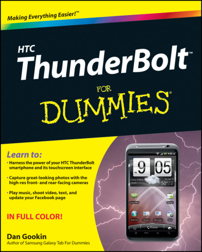 HTC ThunderBolt For Dummies