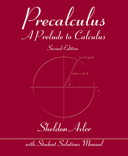 Precalculus: A Prelude to Calculus