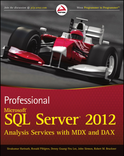 Professional Microsoft SQL Server 2012 Analysis Services with MDX and DAX