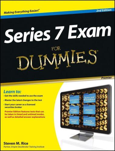 Series 7 Exam For Dummies