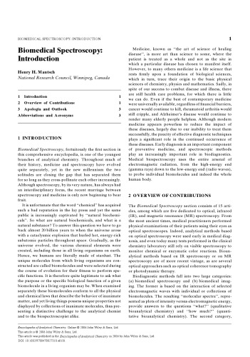 Encyclopedia of Analytical Chemistry