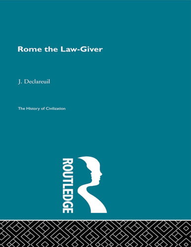 Rome the Law-Giver